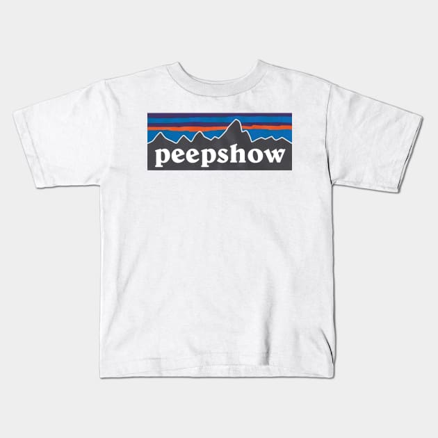 Peep Show Kids T-Shirt by tommytyrer